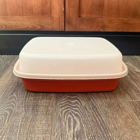 Tupperware Meat Marinade Storage Container - Paprika - Picture 1 of 14